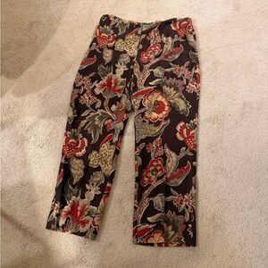 Ralph Lauren Linen Floral Pants